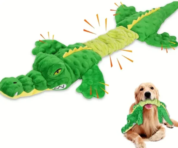 Large Noisy Dog Toys with Crunchy Material