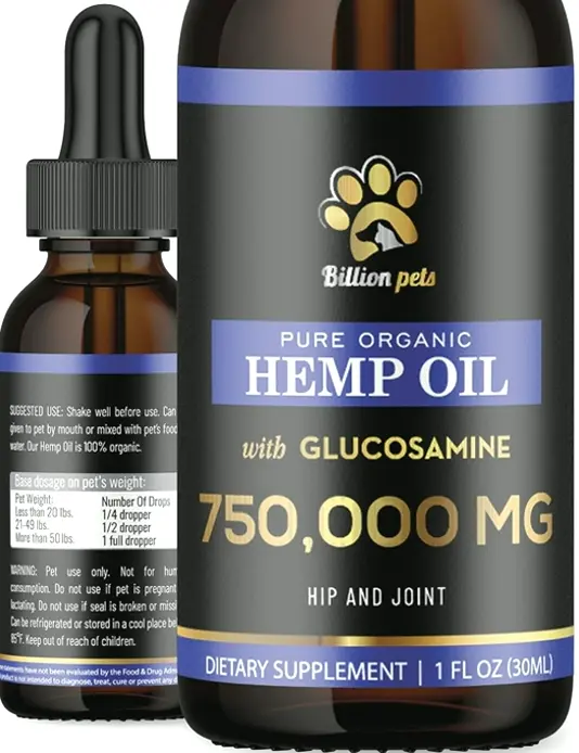 Organic Hemp Extract for Pets and Felines Calming Aid