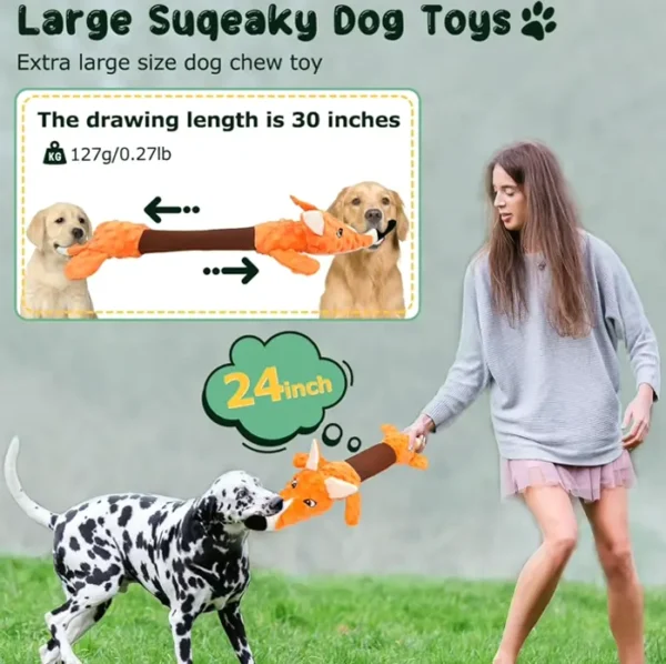 Big Squeaky Activity Pooch Chewies