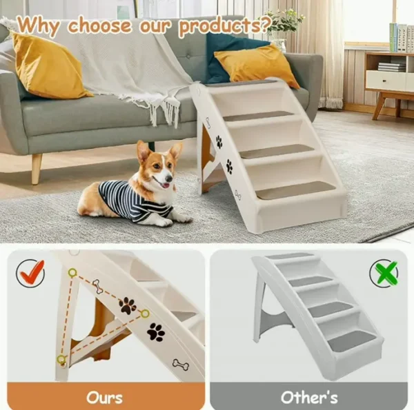 Pup Stairs with Non-Slip Pads