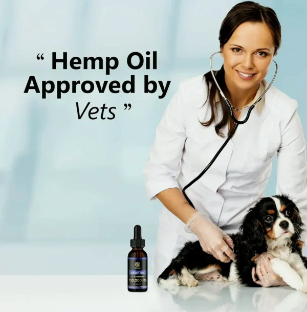 Organic Hemp Extract for Pets and Felines Calming Aid