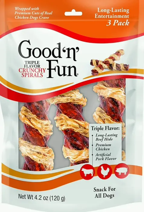 Good'n'Delicious Crispy Beef/Chicken Spirals 5" - 3 Count