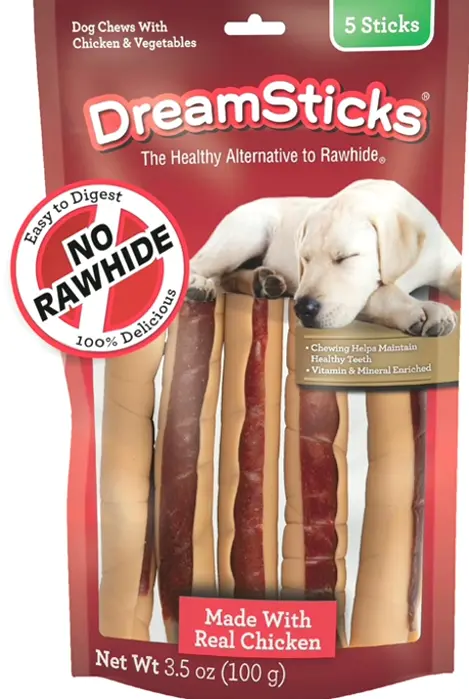 Dreamsticks, Veggie & Poultry, Pack of 5