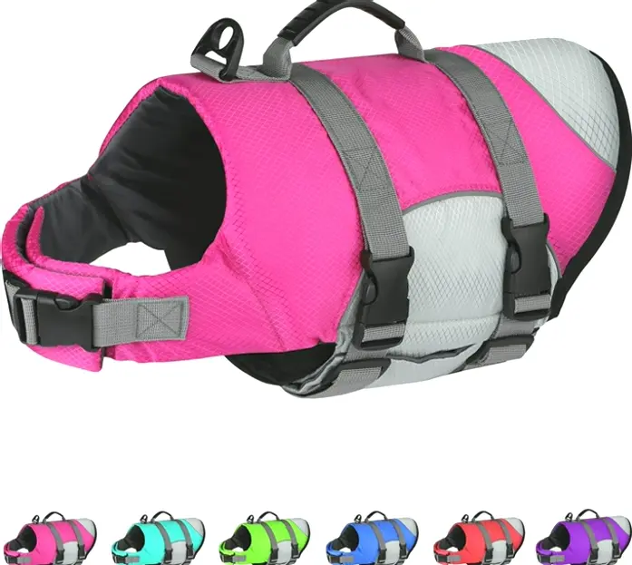 Puppy Athletic Life Jacket for Swimming - Adjustable