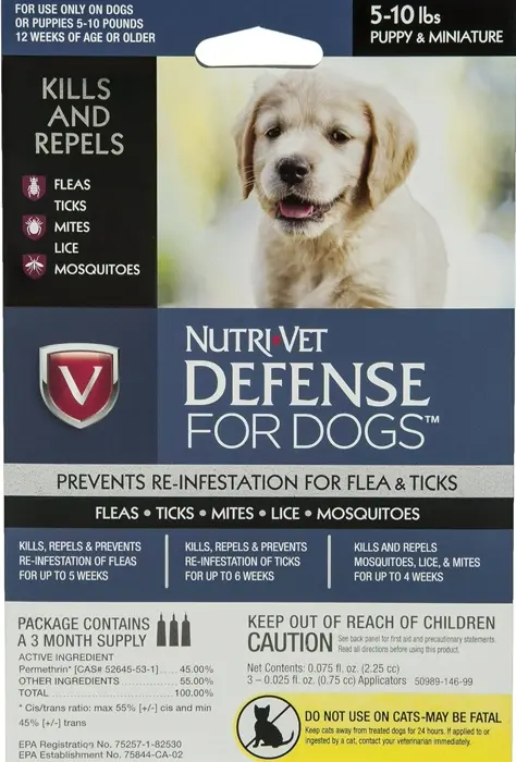 Nutri-Vet Puppies Flea Control