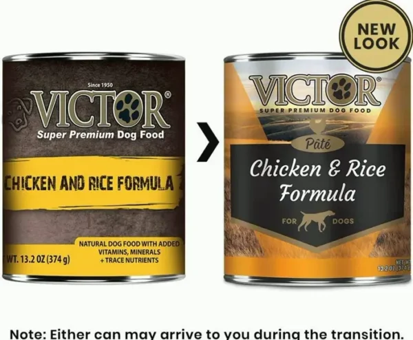 VICTOR Premium Canine Meal - Chicken & Grain Wet Food - All Sizes