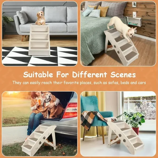 Pup Stairs with Non-Slip Pads