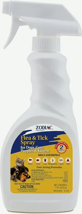 Zodiac's Tick Treatment for Cats, Kittens - 16 oz