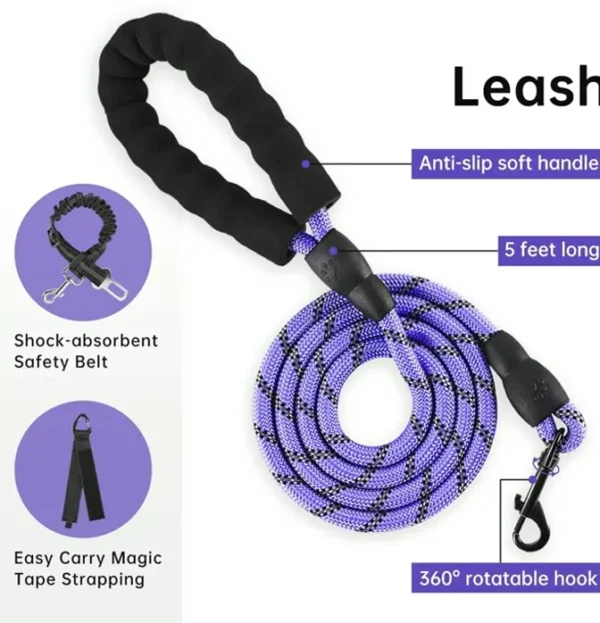 Anti-Pull Pet Vest with Leash - Small Dogs