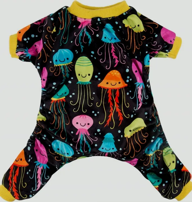 Cute Dog Pajamas with Jellyfish