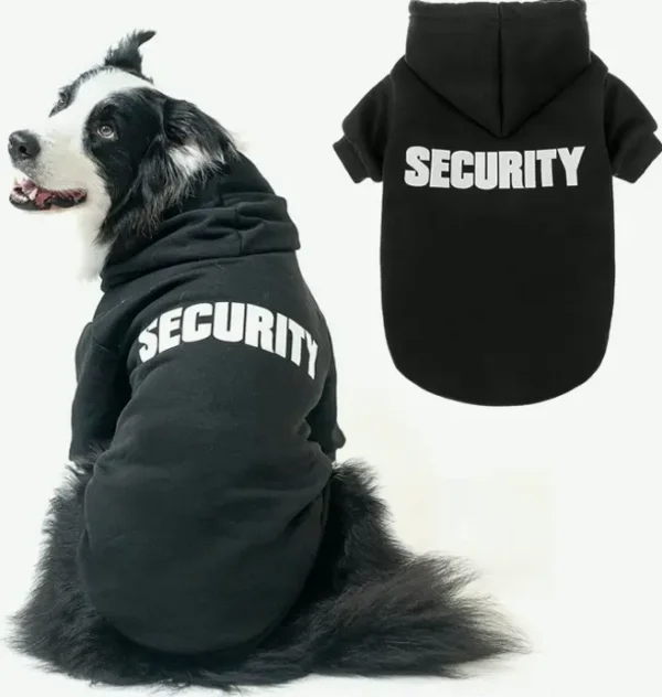 Protection Dog Sweater with Leash Hole