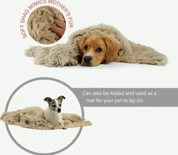 Ideal Buddies Soothing Fur Pet Blanket 30"x40""