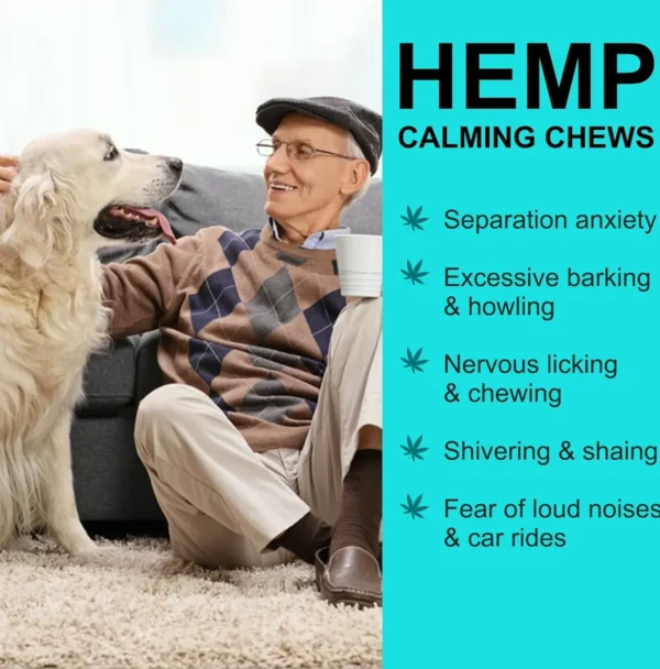 Hemp Soothing Treats for Canines: 150 Soft Treats