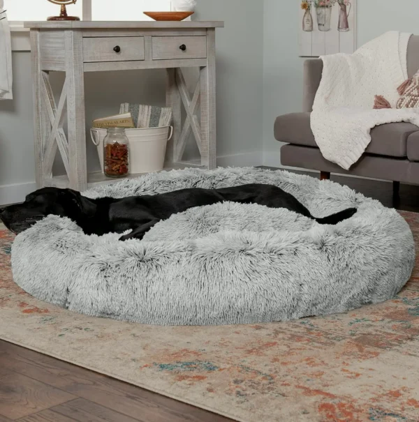 Pet Haven 45" Soothing Round Pet Bed