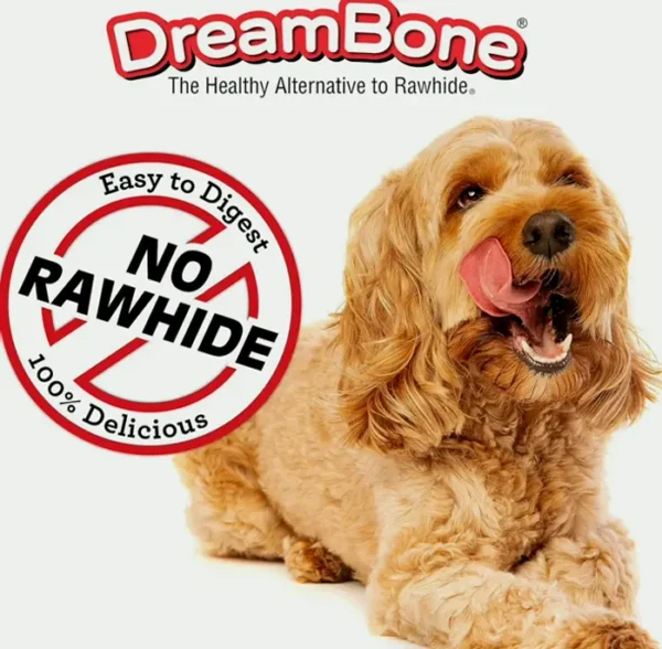 DreamBone Twist Chews - No Rawhide (Fifty Pieces)