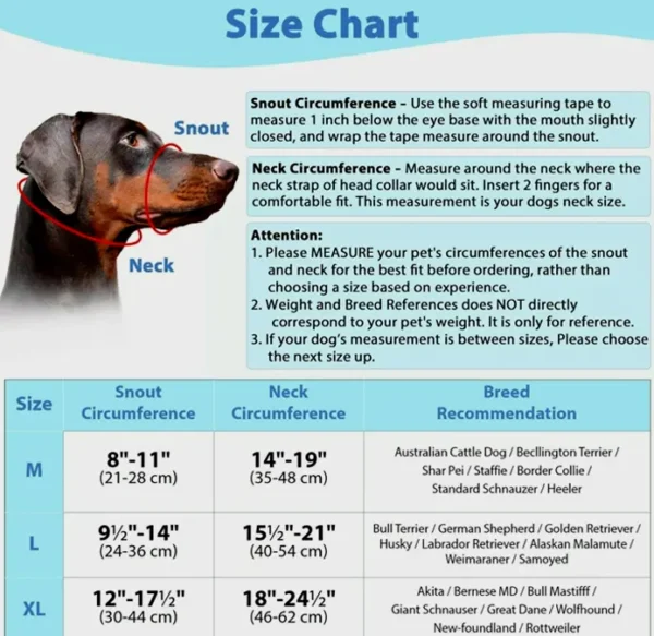 Comfortable Pet Nose Halter - Padded Anti-Pull Model