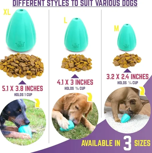 Chew King Premium Dog Toy, Sturdy Eco-Friendly Rubber Set of 2