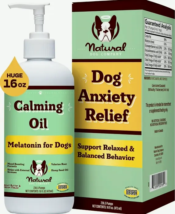 Organic Canine Soothing Oil Sixteen oz Bottle