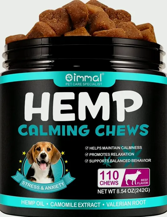 Calming Treats for Canines - 110 Beef Chews