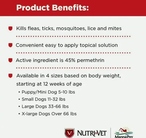 Nutri-Vet Puppies Flea Control