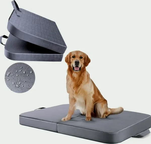 Portable Waterproof Orthopedic Dog Bed