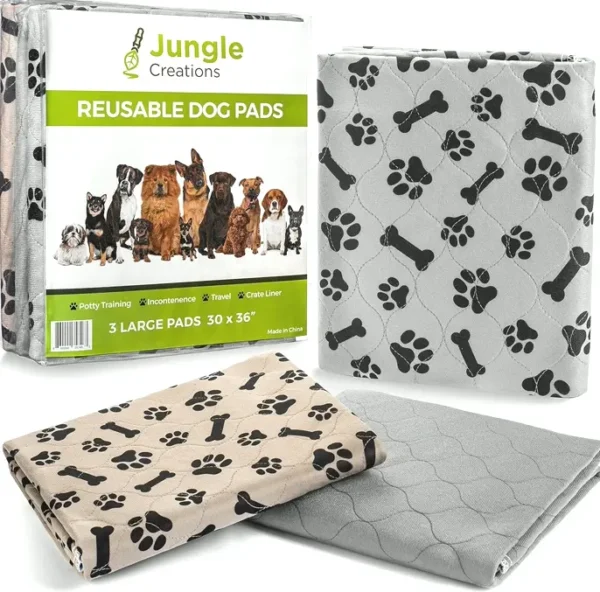 Reusable Pee Pads for Dogs (3-Set)