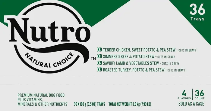 Nutro Grain-Free Wet Dog Food Variety Pack