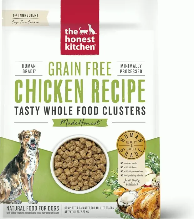 Complete Food Clusters Grain-Free Poultry Dry Dog Food, 5 lb Package