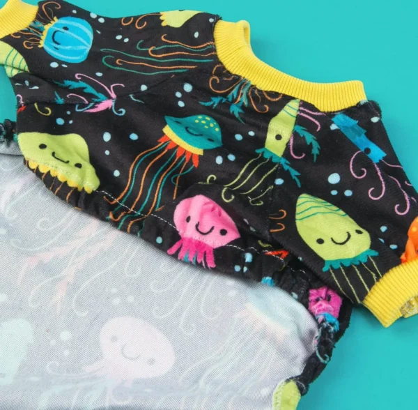 Cute Dog Pajamas with Jellyfish