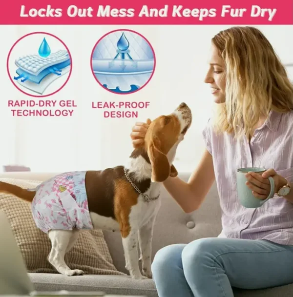 Dono's Single-use Girl Dog Diapers