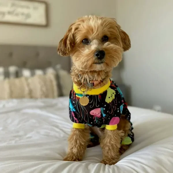 Cute Dog Pajamas with Jellyfish