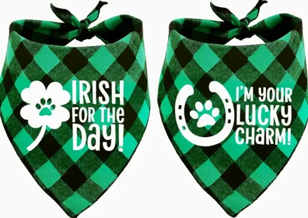 St. Patrick's Day Dog Neckwear - 2 Pack