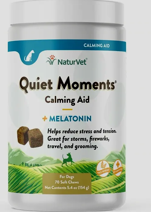 NaturVet Quiet Moments Dog Aid - 70 Soft Chews