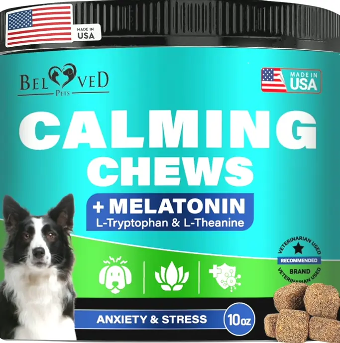 Animal Soothing Chews for Puppies & Kittens USA-Made