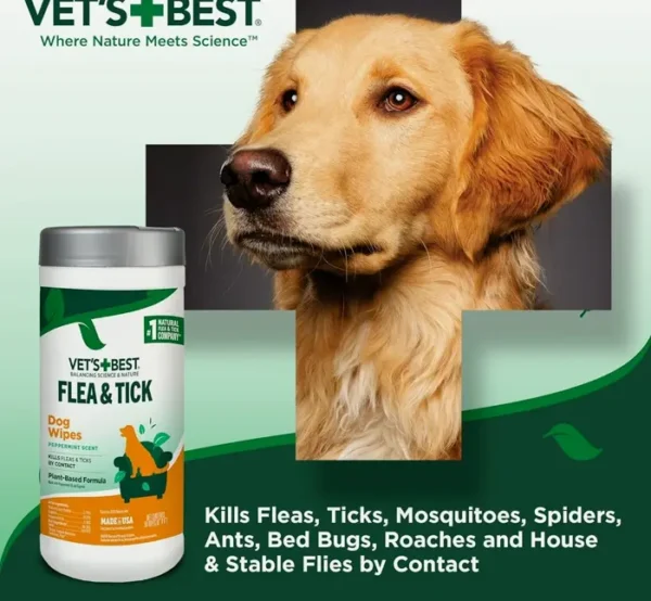 Veterinarian's Top Tick Wipes for Cats - Pack