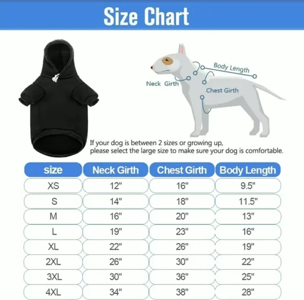 Protection Dog Sweater with Leash Hole