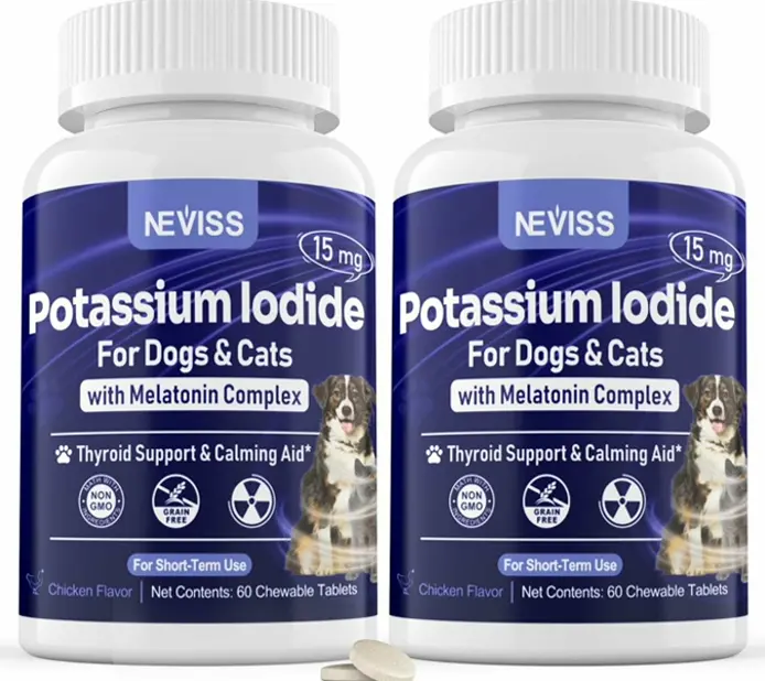 Pet Potassium Melatonin Chews for Dogs & Cats