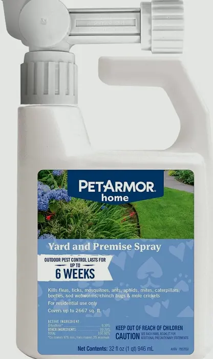 Pet Armor Home Garden Spray for Canines, Kills and Protects From Fleas, Ticks, and Mosquitoes, 32oz