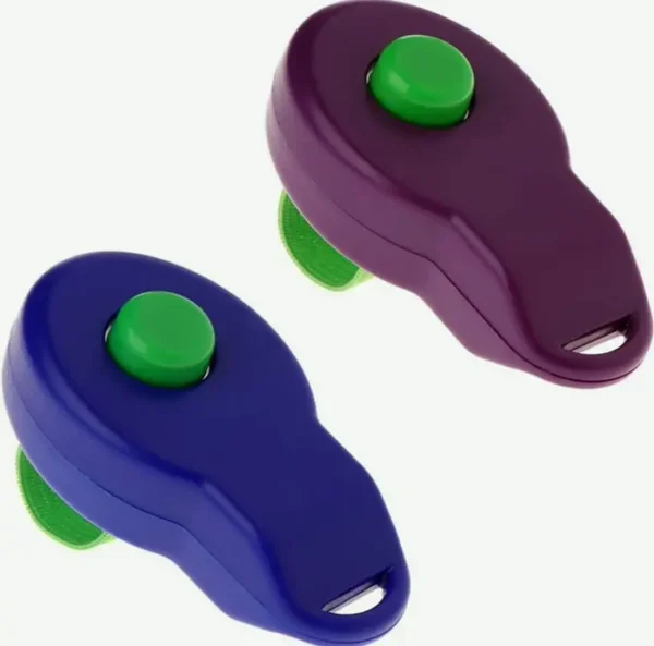 Dog Obedience Clicker featuring Adjustable Hand Strap